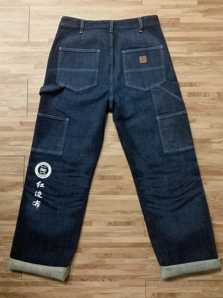 Custom Selvedge Denim Jeans & Jackets | Development References HBT7071-40 / 03 Carpenter Jeans Back