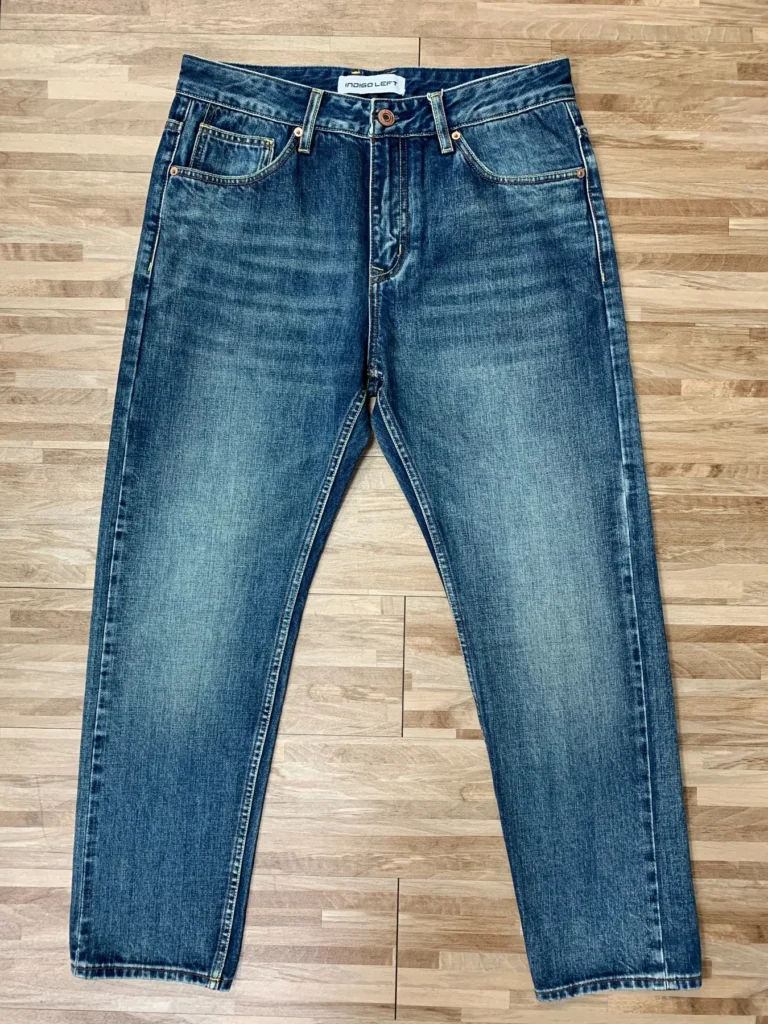 Custom Selvedge Denim Jeans & Jackets | Development References HB0205-C / 02 Clean Vintage Blue Front