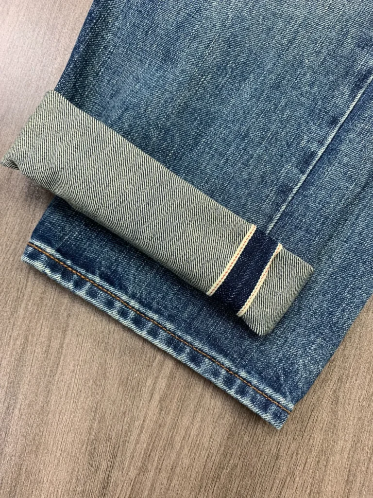 Custom Selvedge Denim Jeans & Jackets | Development References HB0205-C / 02 Clean Vintage Blue Selvedge