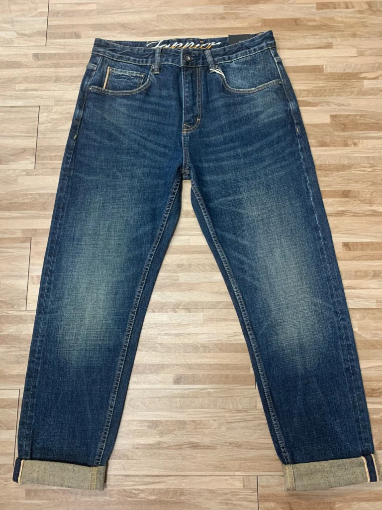 Custom Selvedge Denim Jeans & Jackets | Development References HB1524 / 01 Vintage Blue Front