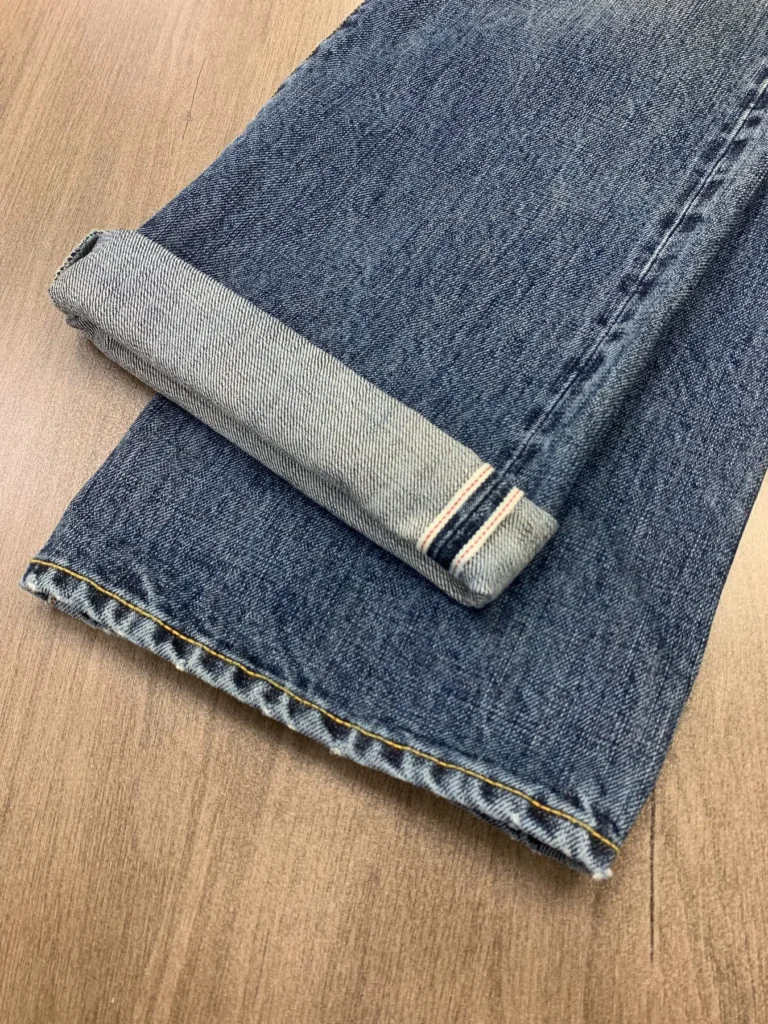 Custom Selvedge Denim Jeans & Jackets | Development References HB1524 / 02 Washed Indigo Selvedge
