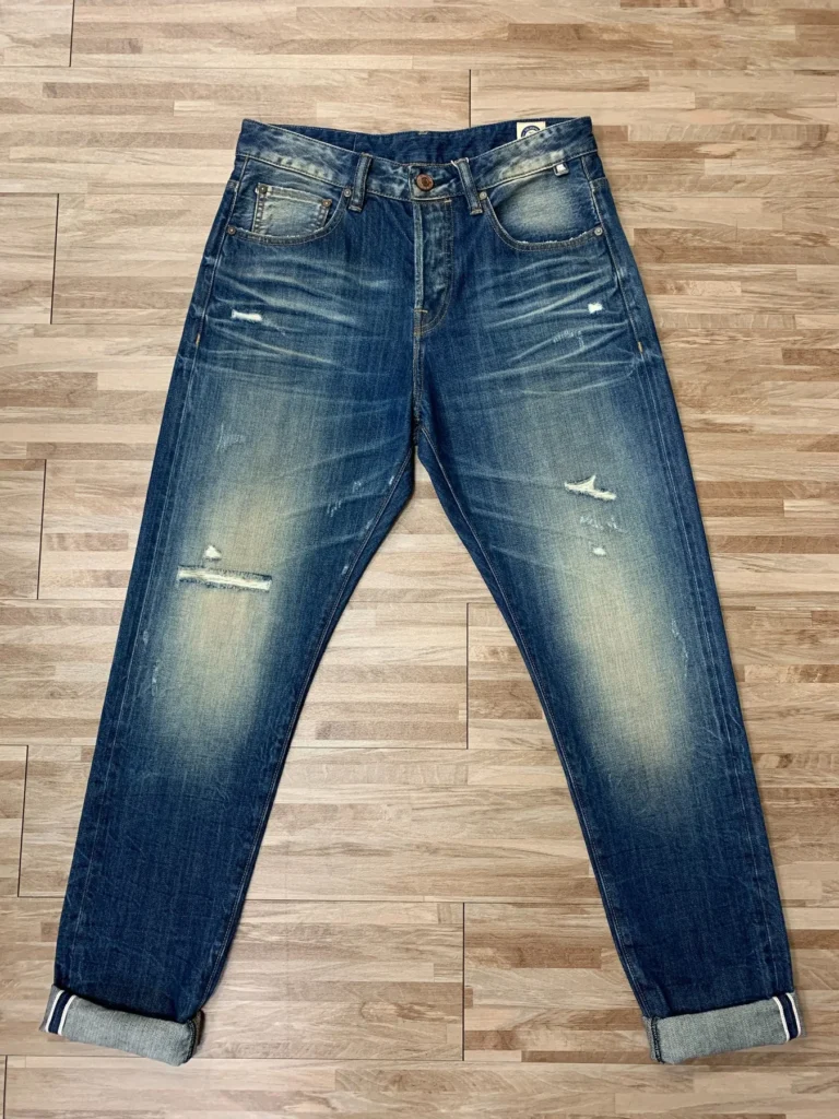 Custom Selvedge Denim Jeans & Jackets | Development References HB24905 / 04 Heritage Whisker Front